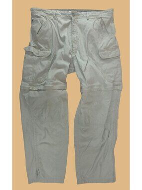REI Mens Convertible Cargo Pants Size 40x30 Beige Outdoor Hiking